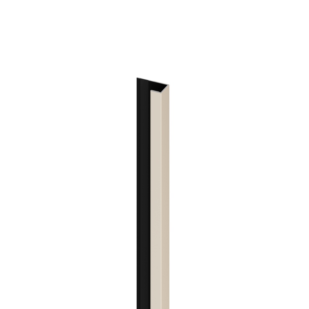 Abschluss Profil  MPC Paneele XL Satin Cream 300cm