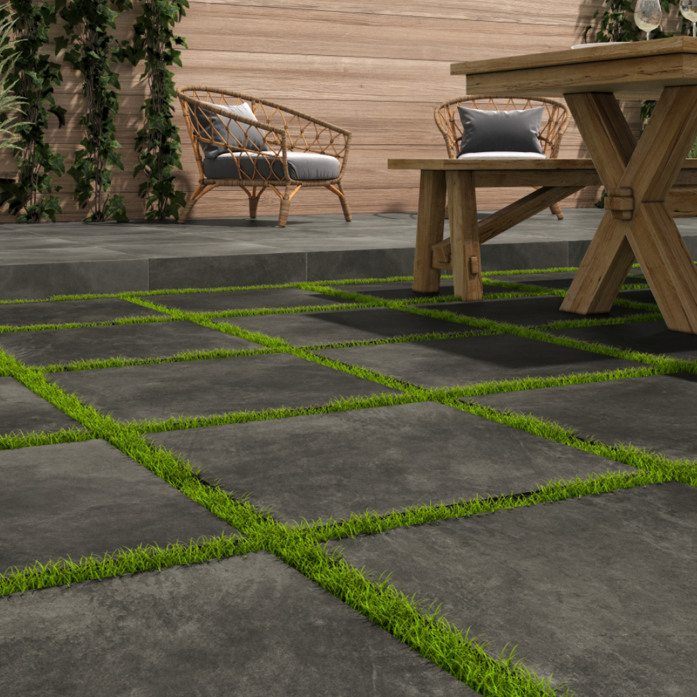 60,5x60,5 2cm Aston Dark Matt 