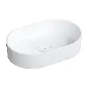 Ovo M+ Aufsatzwaschtisch, 55 x 36 cm Weiß glänzend (BP) OVOUNBP