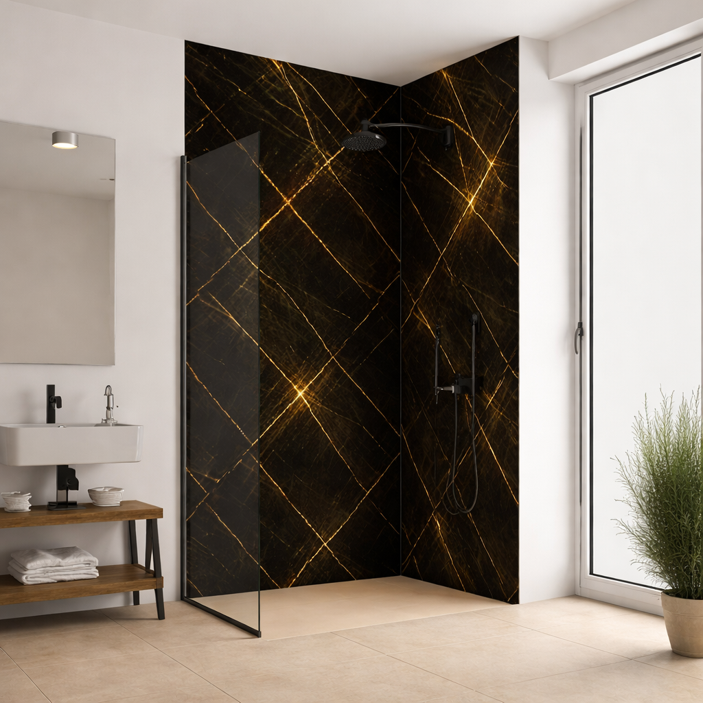 AFloor Wall Paneel Night Star 122x260cm (Hochglanz)