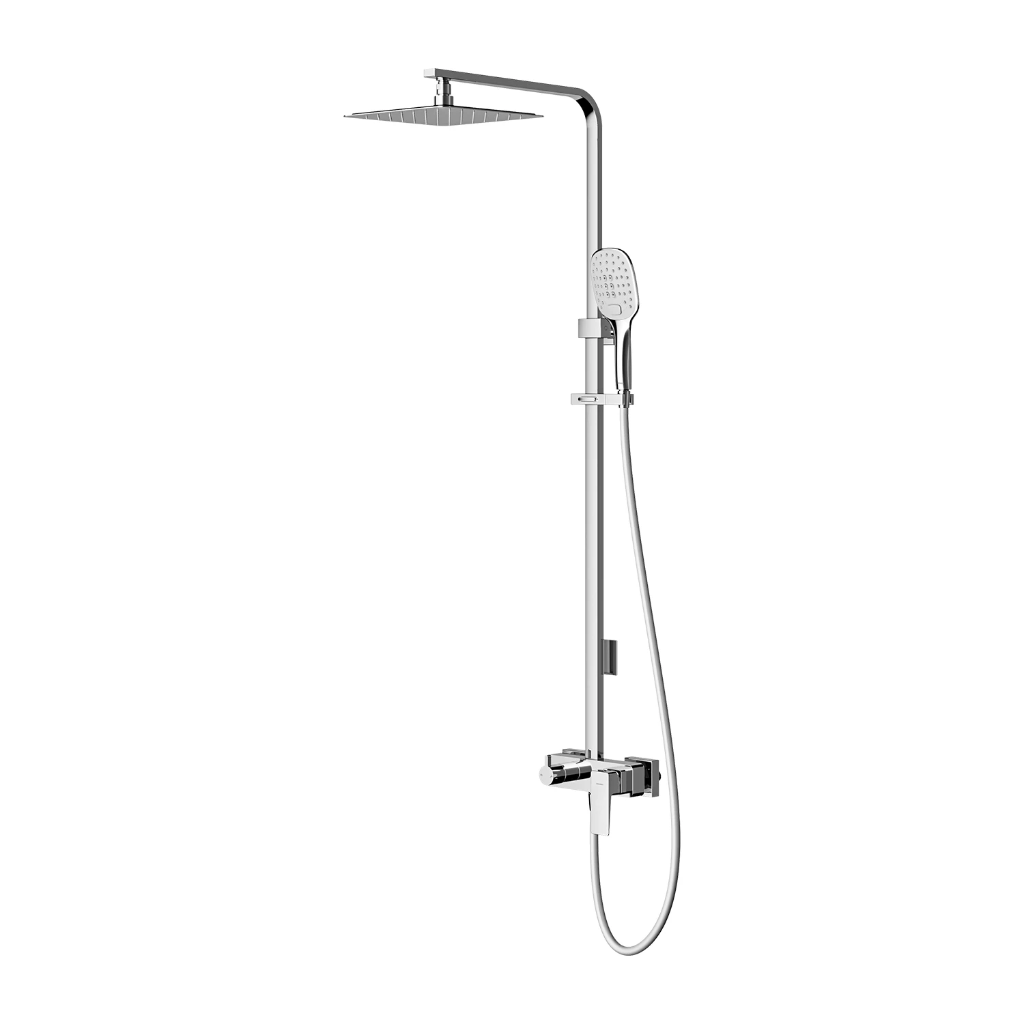 Parma Aufputz-Duschsystem  Chrom Poliert (CR) PM7444CR