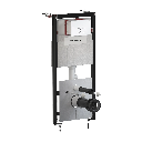 Flush SET STRONGFRAME Vorwandelement + MINIMAL WC-Betätigungsplatte STFWC1M-RBP