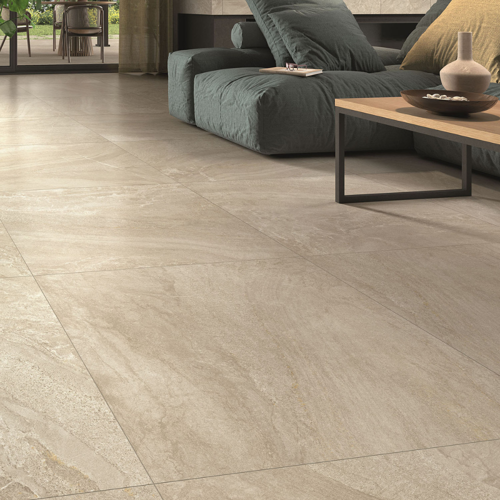 60x60cm The Place County Beige Matt 9mm