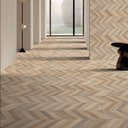 30x120cm Carving Chevron Miele Matt 10mm
