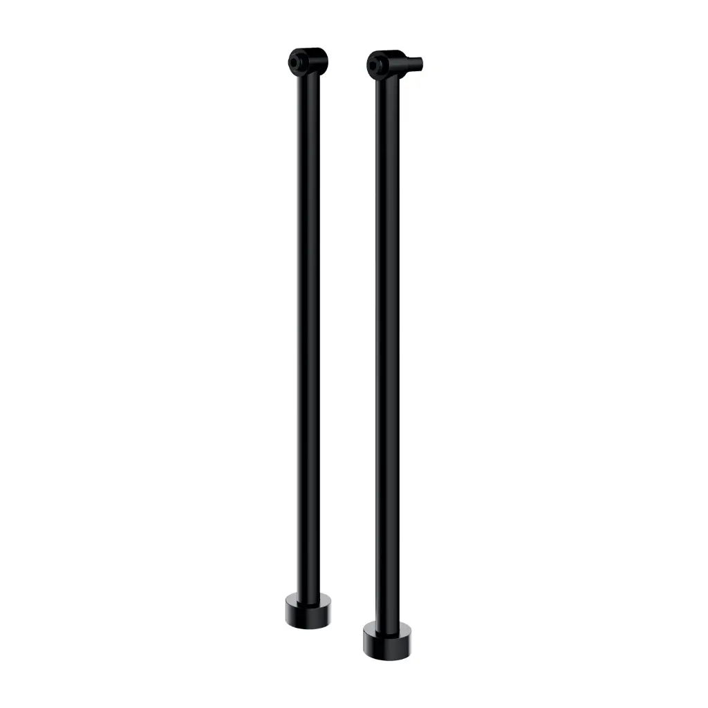 BODENANSCHLÜSSE Universal-Bodenanschlüsse für freistehende Badewannenarmaturen Schwarz seidenmatt (BLH) 8819BL