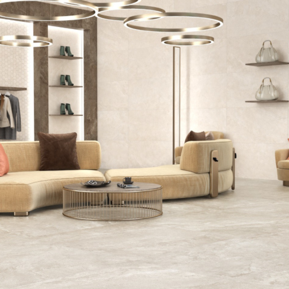 60x60cm Pietra Tan Matt 9mm