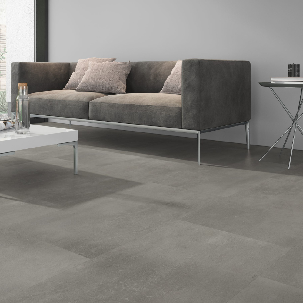 Fliesen-Click Vinyl Cement Natural 470 x 925 x 6,0mm (OFR-055-070)  