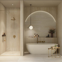  120x278cm Perpetual Travertino Cream Matt 6mm 