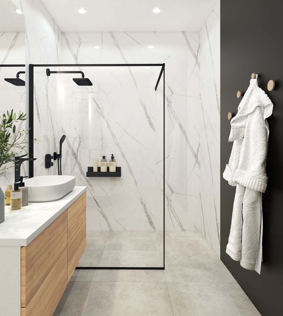 Vilo SPC Paneel 120x265 cm Matt Calacatta White 0,4 cm 