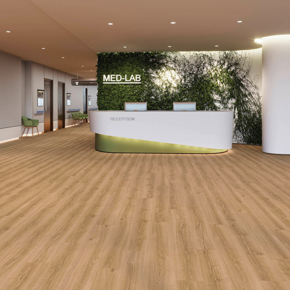 DESIGN 555 Evolut 914 Summer Oak Click Vinyl 6,0mm/NS 0,55  125,1 cm x 18,9 cm