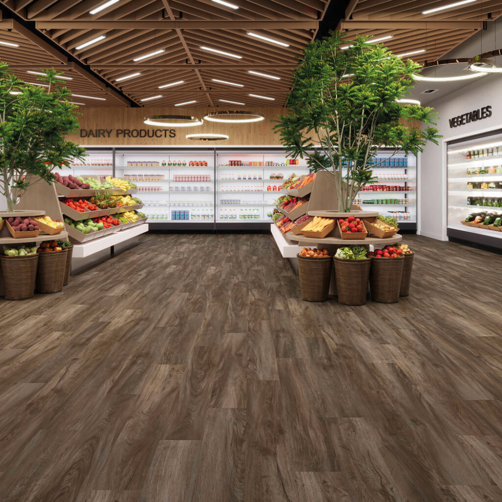 DESIGN 555 Evolut 906 Mud Oak Click Vinyl 6,0mm/NS 0,55  125,1 cm x 18,9 cm  