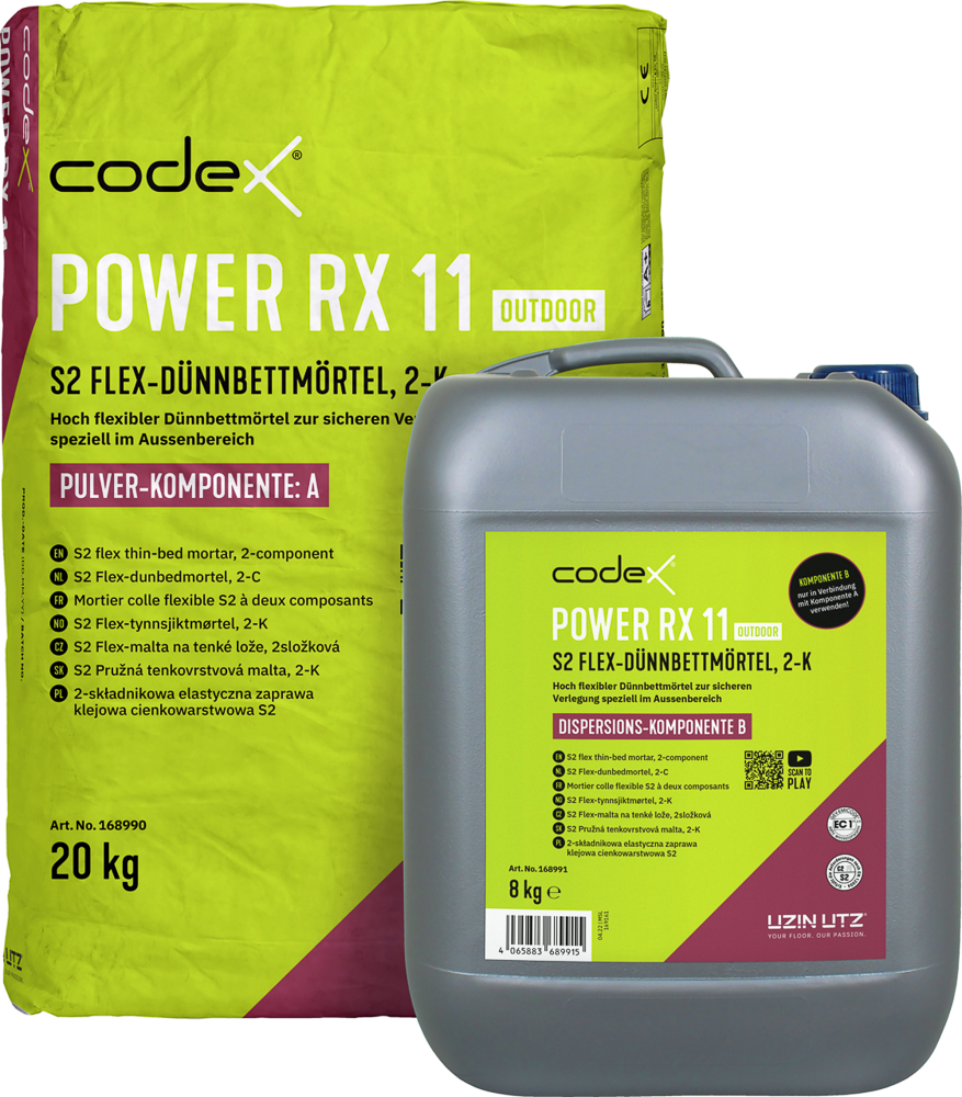 CODEX Power RX 11 OUTDOOR 2K Flex-Grossformatkleber 28 KG 