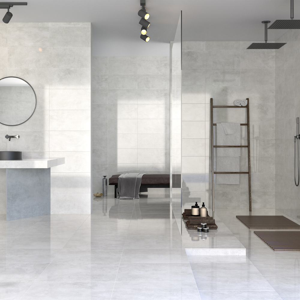 60x120cm Kadence Blanco Hochglanz 