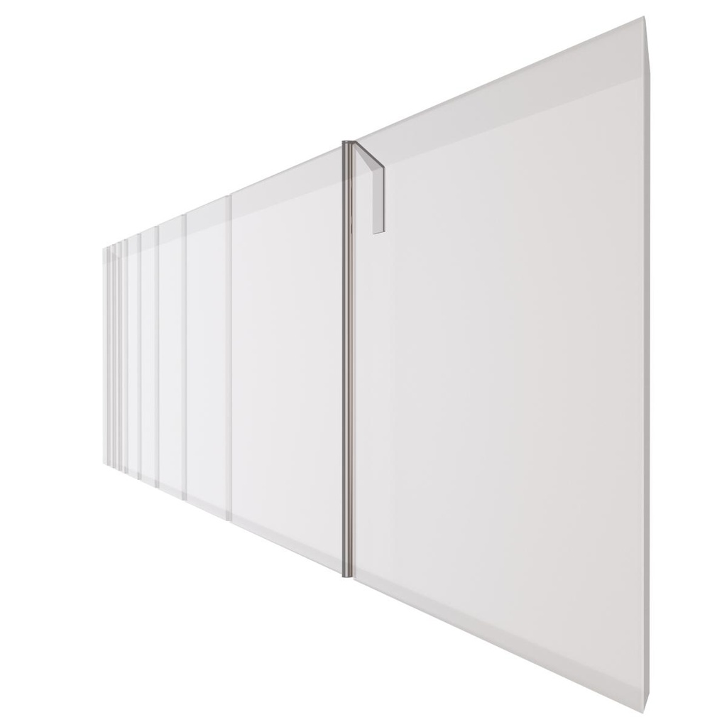 2er-Pack CLIP-Zierleisten Mattschwarz 16933.N