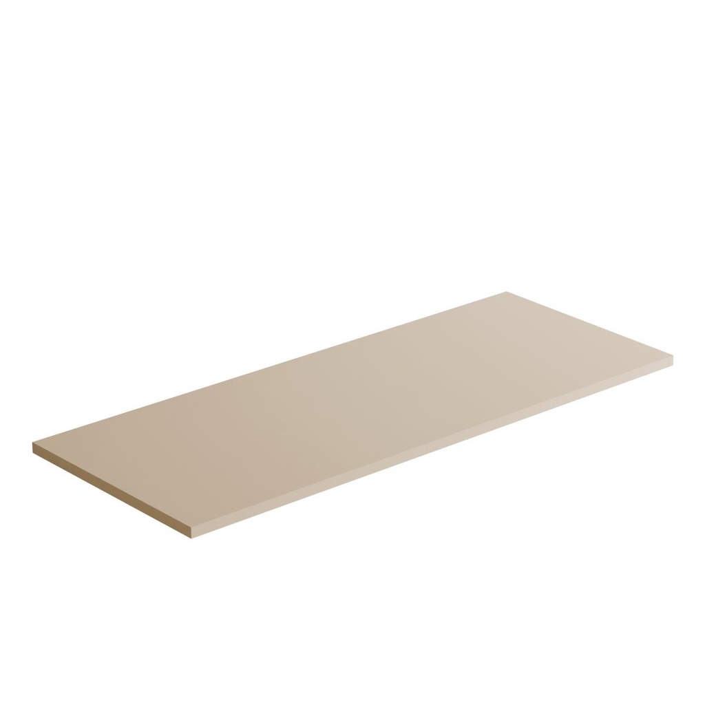 Flache Arbeitsplatte „Tablero Marino Flat“. Breite 101 cm. Mattes Greige EP101.G 