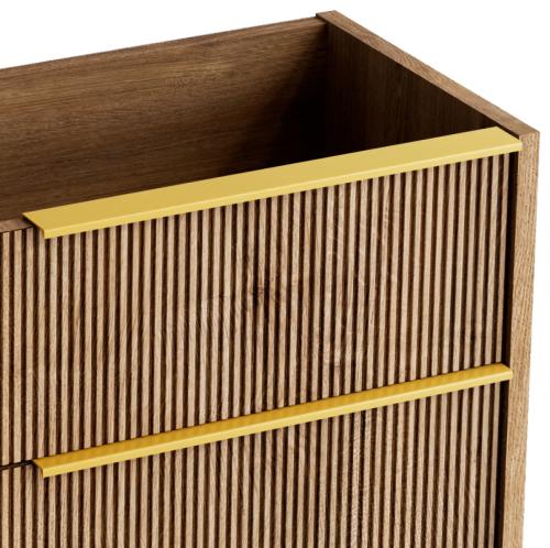 Ersatzgriff für Möbel der Serien Trend und Reel. Breite 50 cm (2 Stück). Goldfarben T.050.100.ORO