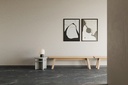 SPC Wandpaneel 110x280x0,5cm Matt WARM CONCRETE