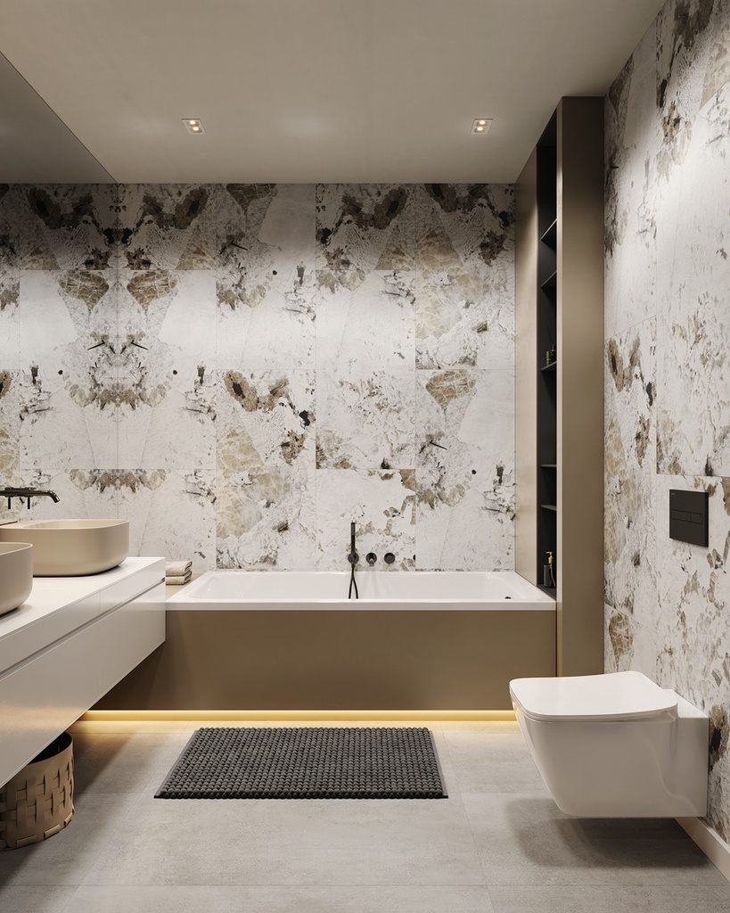 IDEVO SPC Paneel 110x280cm Matt MOONSTONE