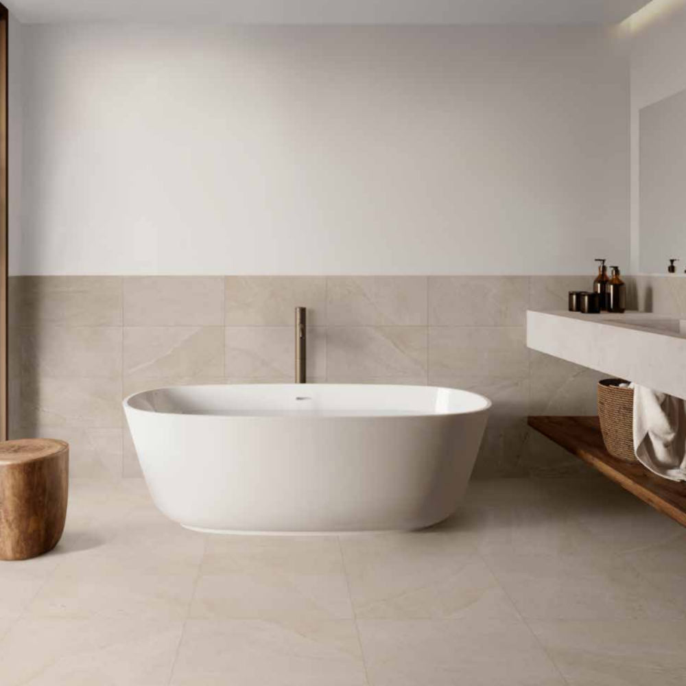 80x80cm Classtile Burlington Sand Matt 9mm 