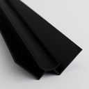 PVC WANDPANEEL Inneneckenprofil Schwarz 12mm 270cm