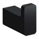 Nelson Handtuchhalter Schwarz matt (BLM) NL80110BL