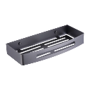 Uni Duschkorb, 30 x 5 x 13 cm  Graphit gebürstet (GR)UN10331GR