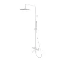 Y Aufputz-Badewannensystem mit Thermostat  Weiß matt (WM) Y1234WM