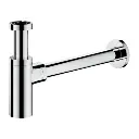 Siphon Dekorativer Waschtisch Siphon  Chrom poliert (CR)