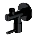 Eckventil  Schwarz seidenmatt (BLH) 8857BL