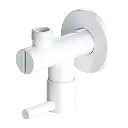 Eckventil Weiß matt (WM) 8857WM 