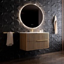 Möbelstück TREND 80 x 45 x 54 cm mit Griff aus gebürsteter Bronze TD080.CU