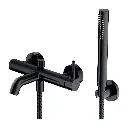 Y Badewannenarmatur mit einem Brause-Set Schwarz seidenmatt (BLH) Y1231BL 