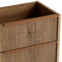 Ersatzgriff für Möbel der Serien Trend und Reel. Breite 50 cm (2 Stück). Oberfläche: gebürstete Bronze T.050.100.CU